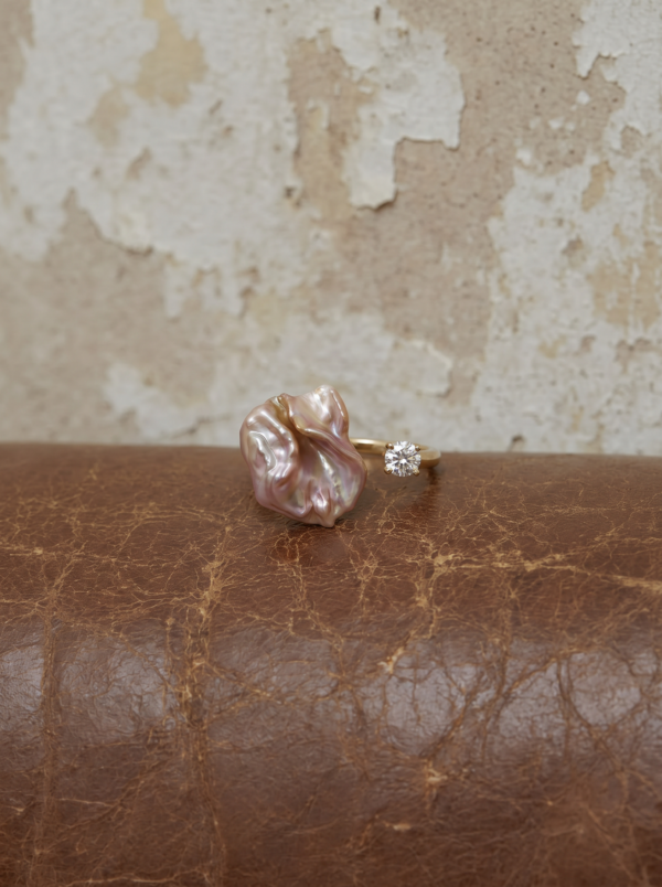 Petal Open Ring (Twinkle)