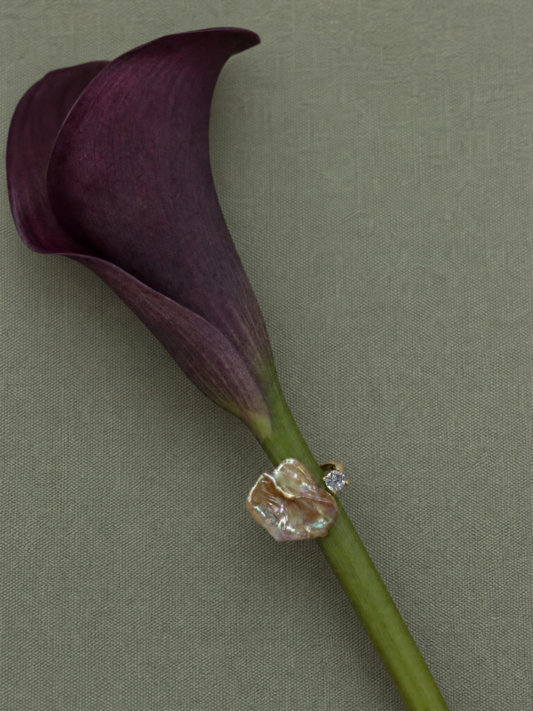 Petal Open Ring (Twinkle)