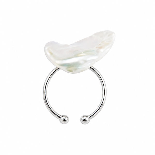 Petal Open Ring (Nude)