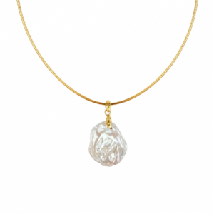 Petal Necklace Golden Petal Necklace